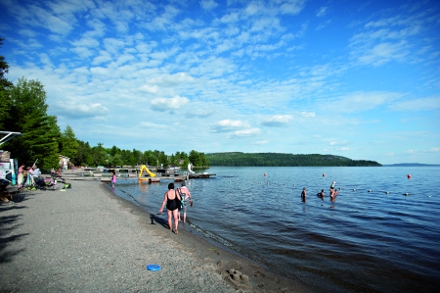 Plage publique du Lac Raymond